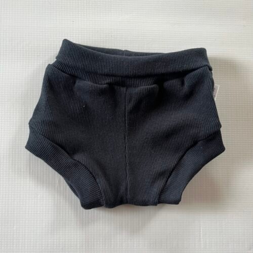 12-18 m  Black rib shortie