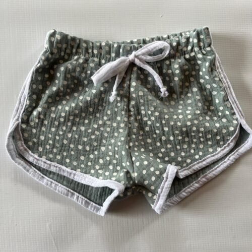 18-24 m Sage dot retro shorts