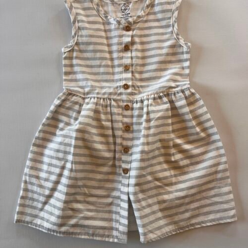 12-18 mnths Grey Stripe dress