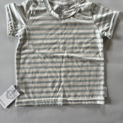 2-3 yrs Sage stripe shirt